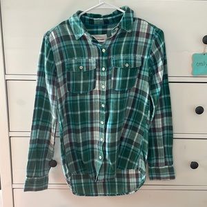 Soft Blue Flannel Size XS